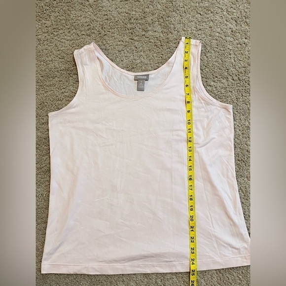 CHICO’S size 2 pale punk tank top - Picture 2 of 5